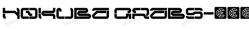 Hokuba Grabs字体转换